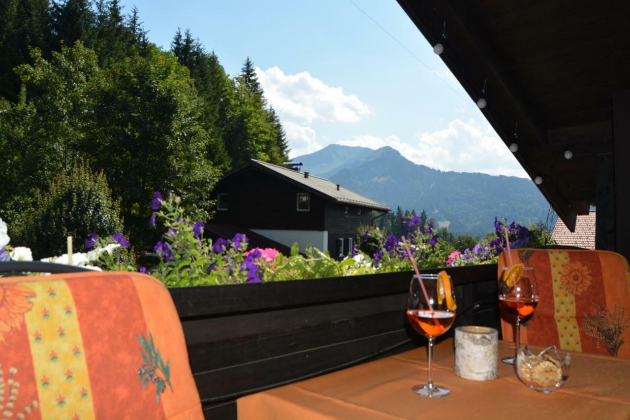 Ferienwohnung Schanzenblick Oberstdorf Eksteriør bilde