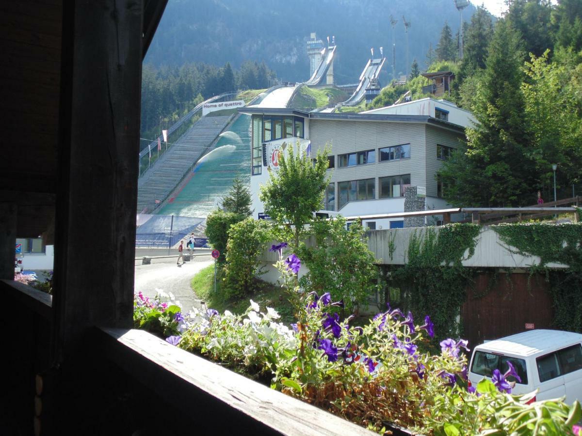 Ferienwohnung Schanzenblick Oberstdorf Eksteriør bilde
